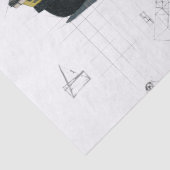 古いクラシックBMWカーデコパージュ 薄葉紙 (詳細)