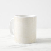 古いクラフト紙：テクスチャ付き背景 コーヒーマグカップ (正面左)