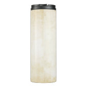 古いクラフト紙:テクスチャ付き背景 タンブラー (裏面)