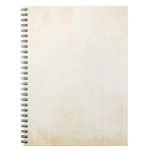 古いクラフト紙:テクスチャ付き背景 ノートブック (正面)