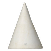 古いクラフト紙：テクスチャ付き背景 パーティーハット (右)