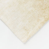 古いクラフト紙：テクスチャ付き背景 フリースブランケット (角)