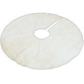 古いクラフト紙：テクスチャ付き背景 ブラッシュドポリエステルツリースカート (アングル)