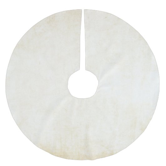 古いクラフト紙：テクスチャ付き背景 ブラッシュドポリエステルツリースカート (正面)