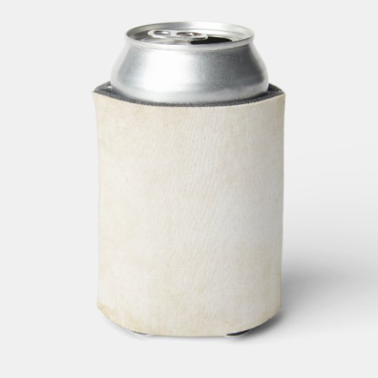 古いクラフト紙:テクスチャ付き背景 缶クーラー (缶裏面)