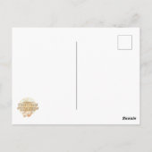 古いクラムシェルステーションはがき ポストカード (裏面)