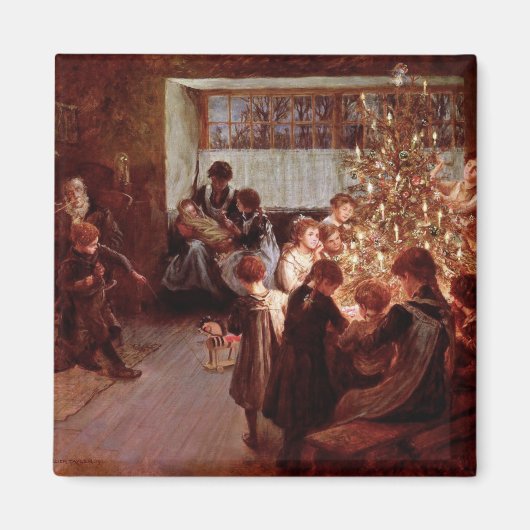 古いクリスマス マグネット (正面)