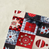 古いクリファッションドスマスキルト ビーチタオル (インサイチュ)