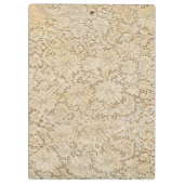 古いクロチェットレースフローラルパターン+あなたのアイディア クリップボード (裏面)