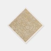 古いクロチェットレースフローラルパターン+あなたのアイディア スタンダードカクテルナプキン (角)