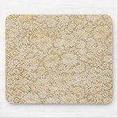 古いクロチェットレースフローラルパターン+あなたのアイディア マウスパッド (正面)