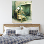 古いクロニー キャンバスプリント (インサイチュ (寝室))