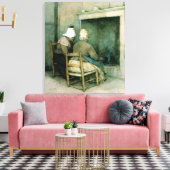 古いクロニー キャンバスプリント (インサイチュ (リビング))