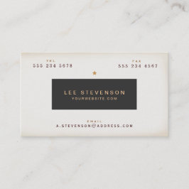 古いクールヴィンテージブラックプラークのネットワーク 名刺