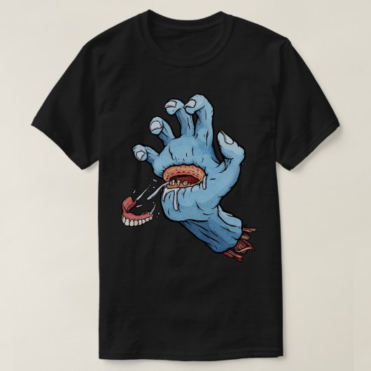 古いグミの手 Tシャツ (デザイン正面)