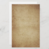 古いグランジヴィンテージ羊皮紙 便箋 (正面/裏面)
