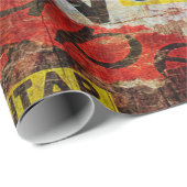 古いグランジ裂けた新しいテクスチャの背景デザイン ラッピングペーパー (ロールコーナー)