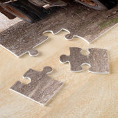 古いグリーントラック ジグソーパズル (側面)