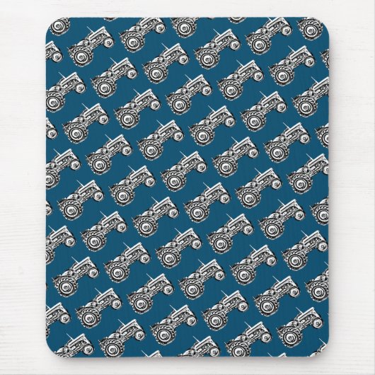 古いグレーのマッサージ師の群れ マウスパッド (正面)