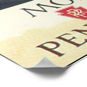 古いケンタッキーのヴィンテージ旅行のポスターのアートワーク ポスター (角)