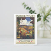 古いケンタッキー州ペンシルバニア鉄道で ポストカード (スタンド正面)