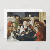 古いゲーマー ポストカード (正面/裏面)