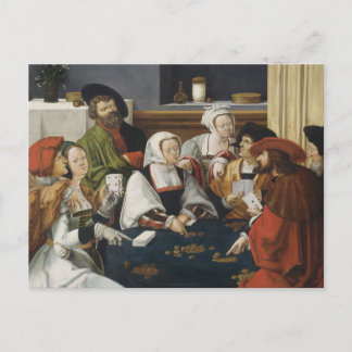 古いゲーマー ポストカード