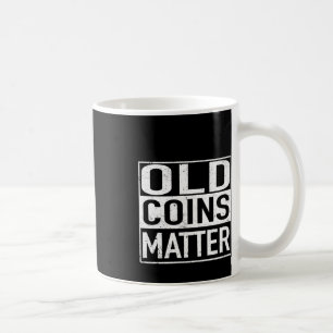 古いコイン硬貨コレクターNumismatistステッカー コーヒーマグカップ