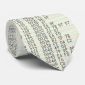 古いコンピュータソースコード ネクタイ (ロール)