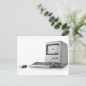 古いコンピュータ ポストカード (スタンド正面)