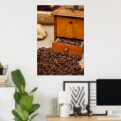 古いコーヒーグラインダー ポスター (ホームオフィス)