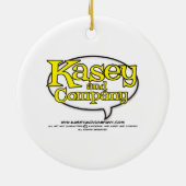 古いゴルファー セラミックオーナメント (裏面)