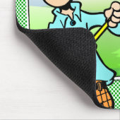 古いゴルファー マウスパッド (コーナー)