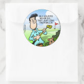 古いゴルファー ラウンドシール (バッグ)