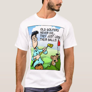 古いゴルファー Tシャツ