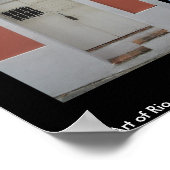 古いサンファンポスターの扉 ポスター (角)