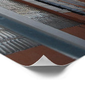 古いサンファンポスター ポスター (角)