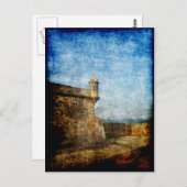 古いサンフアン葉書 ポストカード (正面/裏面)