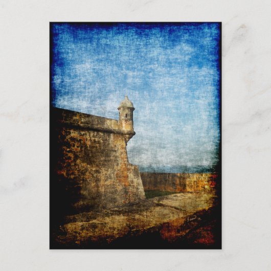 古いサンフアン葉書 ポストカード (正面)