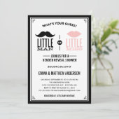 古いシャワー |性別の表示招待状 招待状 (スタンド正面)