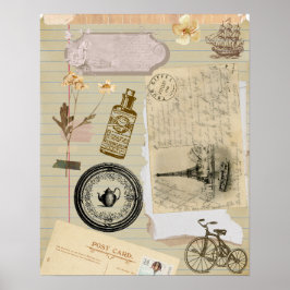 古いジャーナルビクトリアン時代のヴィンテージポスター ポスター