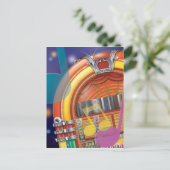 古いジュークボックス ポストカード (スタンド正面)