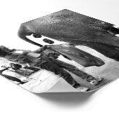 古いジョブポスター ポスター (角)