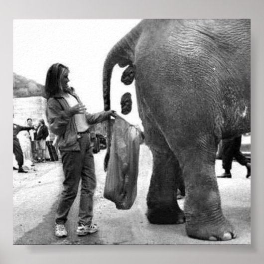 古いジョブポスター ポスター (正面)