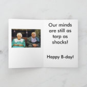 古いジョーク カード (内部)