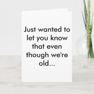 古いジョーク カード