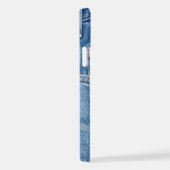 古いジーンズ iPhoneケース (右側面)