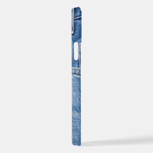 古いジーンズ iPhoneケース (右側面)