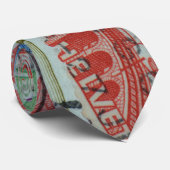 古いスイスの郵便切手の同伴動機 ネクタイ (ロール)