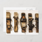 古いスキファッションドーの時間はがき ポストカード (正面/裏面)